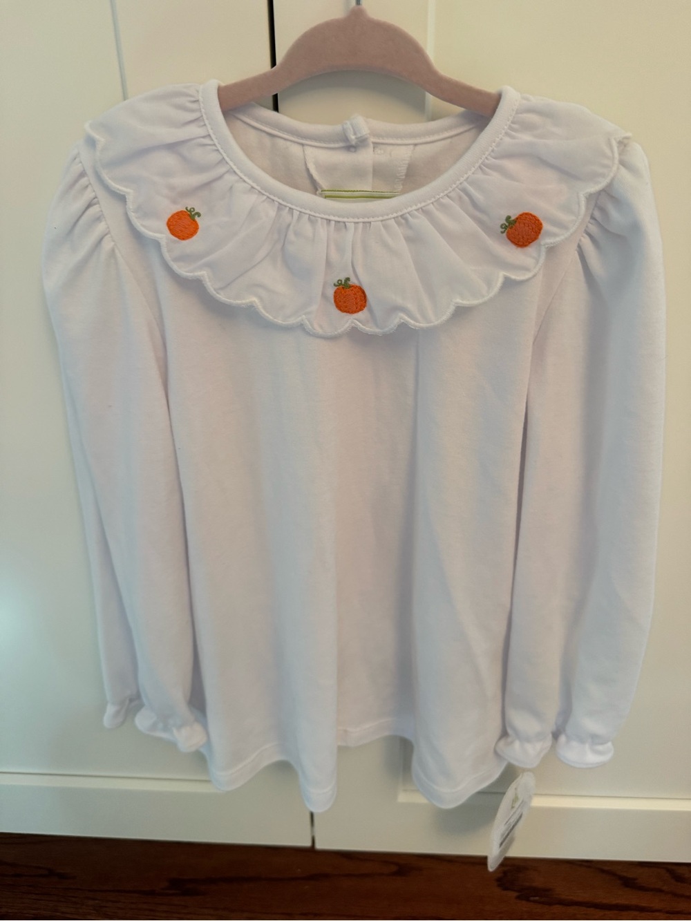 NWT Zuchinni Kids pumpkin shirt
